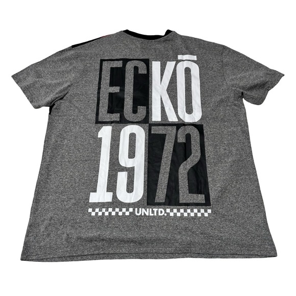 NWT Ecko Unltd Men's Double Sided Big Logo T Shirt Size 3XL 27 x 34 - Picture 2 of 6